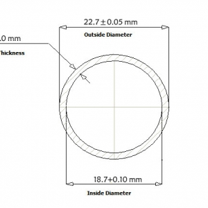Φ22.7×2.0 精密钢管